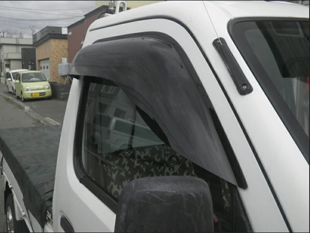 Enhancing Your Japanese Kei Truck with Weather Guard Wind Deflectors
