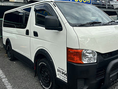 Hiace Commuter Ventury HIACE 200 series Weather guard and Side visor combo set [200k-big-kmd-ds]