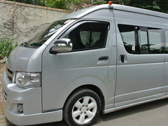 Hiace Commuter Ventury HIACE 200 series Wind deflectors for rear side window (*Sold as pair) [200k-big-ls]