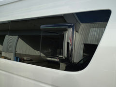 TOYOTA HIACE 200 Commuter Ventury Rear Window Side Wind deflectors Window Visor (*sold as pair) [200k-kmd-ds]