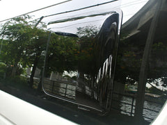 TOYOTA HIACE 200 Commuter Ventury Rear Window Side Wind deflectors Window Visor (*sold as pair) [200k-kmd-ds]