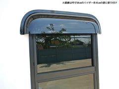 Camping Car Trailer House slide window visor / weather guard Dark Smoke Wind deflectors Window Visor [camp100-re-ds]