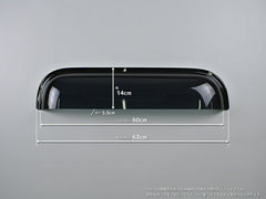 Camping Car Trailer House slide window visor / weather guard Dark Smoke Wind deflectors Window Visor [camp60-re-ds]