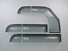 NISSAN CUBE Z11 / CUBE3 Wind deflectors Window Visor [cube11-spw-ls]