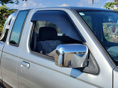 Nissan Frontier D22 (DUTSUN) Dark Smoke Wind deflectors Window Visor [d22-big-ds]