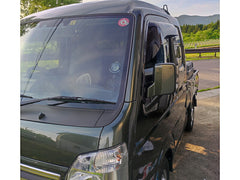 SUZUKI CARRY DA16T Japanese Kei Truck / Mini Truck Wind deflectors Window Visor [da16-big-ds]