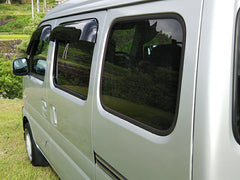 SUZUKI EVERY DA52 / DB52 / DA62 Japanese Kei Van / Mini Van  Wind deflectors Window Visor [da52-big-ds-4p]