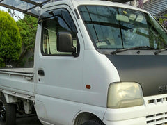 SUZUKI CARRY DA52 / DB52 / DA62 Japanese Kei Truck / Mini Truck Wind deflectors Window Visor [da52-big-ds]