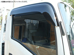 Mitsubishi Canter Dark Smoke Wind deflectors Window Visor [fe56-big-ds]