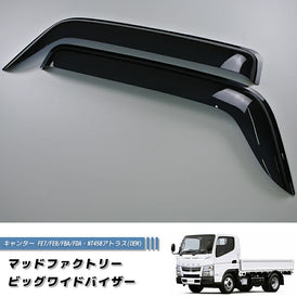 Mitsubishi Fuso Canter FE7./FE8/FBA/FDA/Nissan Atlas NT450 Japanese Truck Wind deflectors Window Visor [fe7-big-ds]