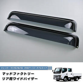 Mitsubishi Fuso Canter FE7./FE8/FBA/FDA/Nissan Atlas NT450 Japanese Truck Wind deflectors Window Visor [fe7-re-ds]