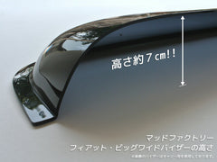 FIAT500 ABARTH500 Wind deflectors Window Visor [fiat5-big-ds]