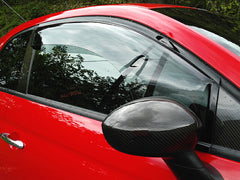 FIAT500 ABARTH500 Wind deflectors Window Visor [fiat5-spw-ls]