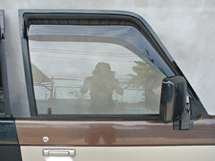 TOYOTA LAND CRUISER 70 series / J70  (*for 4 door model) Wind deflectors Window Visor [GRJ7-BIG-DS-4P]