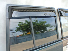 TOYOTA LAND CRUISER 70 series / J70  (*for 4 door model) Wind deflectors Window Visor [GRJ7-BIG-DS-4P]