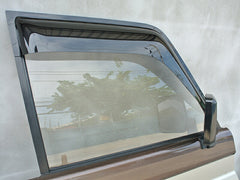 TOYOTA LAND CRUISER 70 series / J70  (*for 3 door model) Wind deflectors Window Visor [GRJ7-BIG-DS-sh]