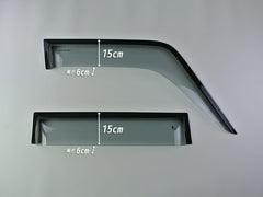 TOYOTA LAND CRUISER 70 series / J70  (*for 4 door model) Wind deflectors Window Visor [GRJ7-BIG-LS-4P]