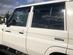 TOYOTA LAND CRUISER 70 series / J70  (*for 4 door model) Wind deflectors Window Visor [GRJ7-BIG-LS-4P]