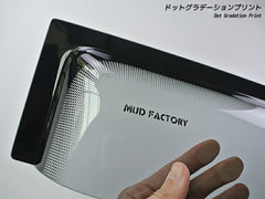 TOYOTA LAND CRUISER 70 series / J70  (*for 4 door model) Wind deflectors Window Visor [GRJ7-BIG-LS-4P]