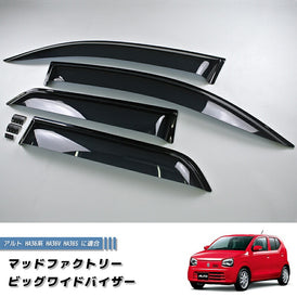 SUZUKI ALTO 8th GEN HA36S Japanese Kei Car Wind deflectors Window Visor [ha36-big-ds]