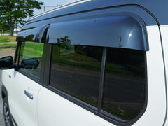 SUZUKI HUSTLER MR31S MR41S Japanese Kei Car Wind deflectors Window Visor [hus-big-ds]