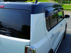 SUZUKI HUSTLER MR31S MR41S Japanese Kei Car Wind deflectors Window Visor [hus-big-ds]