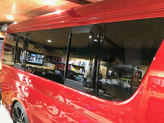 TOYOTA HIACE 200 Commuter Ventury Wind deflectors for rear side window (*Sold as 2pcs) [200k-2p]