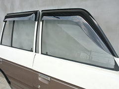 TOYOTA LAND CRUISER J60 series	TOYOTA LAND CRUISER VHJ60V FJ62V FJ62G HJ61 VX60 STD Dark Smoke Wind deflectors Window Visor [HJ60-BIG-DS]