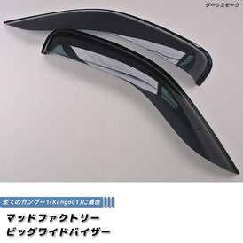 Renault Kangoo 1 Wind deflectors Window Visor [kng1-big-ds]