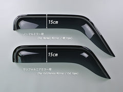 SUBARU SAMBER KV3 KV4 Japanese Kei Van / Mini Van  Wind deflectors Window Visor [ks3-big-ds-4p]