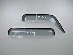 SUBARU SAMBER KV3 KV4 Japanese Kei Van / Mini Van  Wind deflectors Window Visor [ks3-big-ls-4p]