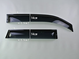 SUZUKI Wagon R MH35 MH55 Dark Smoke Wind deflectors Window Visor [mh35-big-ds-4p]