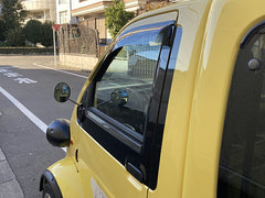 DAIHATSU MIDJET 2 Light Smoke Japanese Kei Truck / Mini Truck Wind deflectors Window Visor [mjt2-semi-ls]