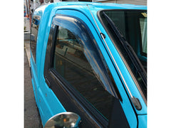 DAIHATSU MIDJET 2 Light Smoke Japanese Kei Truck / Mini Truck Wind deflectors Window Visor [mjt2-semi-ls]