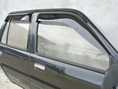 TOYOTA HILUX SURF LN130 KZN130 LN130 YN130 Dark Smoke Wind deflectors Window Visor [n130-big-ds]