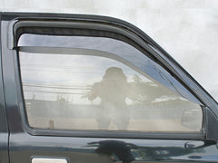 TOYOTA HILUX SURF LN130 KZN130 LN130 YN130 Dark Smoke Wind deflectors Window Visor [n130-big-ds]