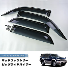 TOYOTA 4Runner / HILUX SURF N180 (1995-2001) Wind deflectors Window Visor [n180-big-ds]