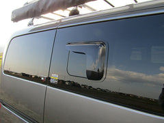 Nissan NV200 Vanette Rear Window Side Wind deflectors Window Visor (*sold as pair) [nv200-kmd-ds]