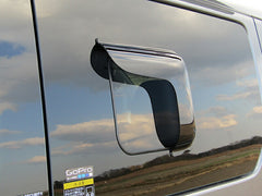 Nissan NV200 Vanette Rear Window Side Wind deflectors Window Visor (*sold as pair) [nv200-kmd-ds]