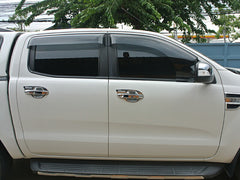 FORD RANGER T6 Wind deflectors Window Visor [rang4d-spw-ls]