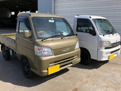 DAIHATSU HIJET TRUCK S100P S200P Japanese Kei Truck / Mini Truck Wind deflectors Window Visor [s210p-big-ds]