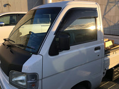 DAIHATSU HIJET TRUCK S100P S200P Japanese Kei Truck / Mini Truck Wind deflectors Window Visor [s210p-big-ds]