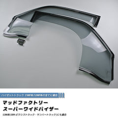 DAIHATSU HIJET TRUCK S100P S200P Japanese Kei Truck / Mini Truck Wind deflectors Window Visor [s210p-spw-ls]