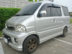 DAIHATSU HIJET CARGO ATRAI S200V Daihatsu Extol Japanese Kei Van / Mini Van  Wind deflectors Window Visor [s2v-big-ds-4p]