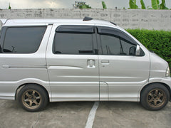 DAIHATSU HIJET CARGO ATRAI S200V Daihatsu Extol Japanese Kei Van / Mini Van  Wind deflectors Window Visor [s2v-big-ds-4p]