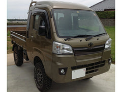 DAIHATSU HIJET TRUCK S500P S510P HIMAX Japanese Kei Truck / Mini Truck Wind deflectors Window Visor [s500p-big-ds]