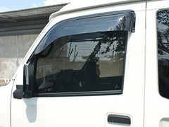 DAIHATSU HIJET CARGO S700V 710V S700W S710W (Atrai/ DECK VAN / PIXIS VAN) Dark Smoke Wind deflectors Window Visor [s700v-big-ds]