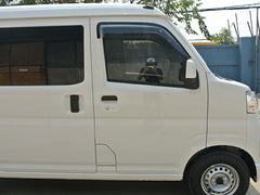 DAIHATSU HIJET CARGO S700V 710V S700W S710W (Atrai/ DECK VAN / PIXIS VAN) Light Smoek Wind deflectors Window Visor [s700v-big-ls]