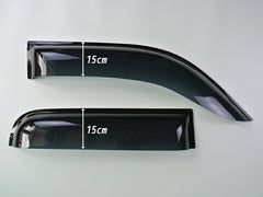 HILUX 6th Gen (N140 N150 N160 N170) For Double CAB Wind deflectors Window Visor [tgr4d-big-ds]