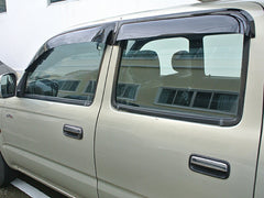 HILUX 6th Gen (N140 N150 N160 N170) For Double CAB Wind deflectors Window Visor [tgr4d-big-ds]